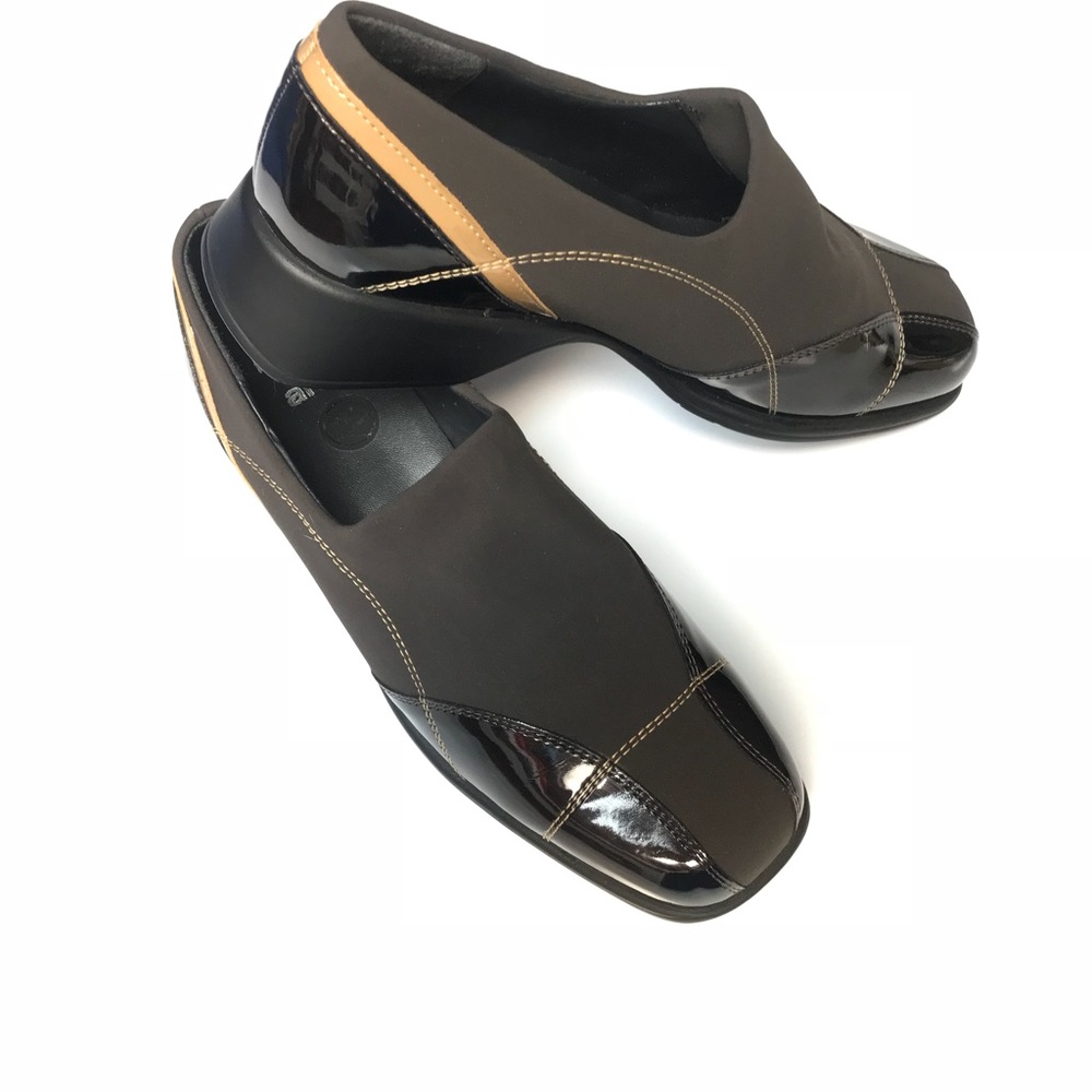 Rene by Ara cloth and patent leather shoe